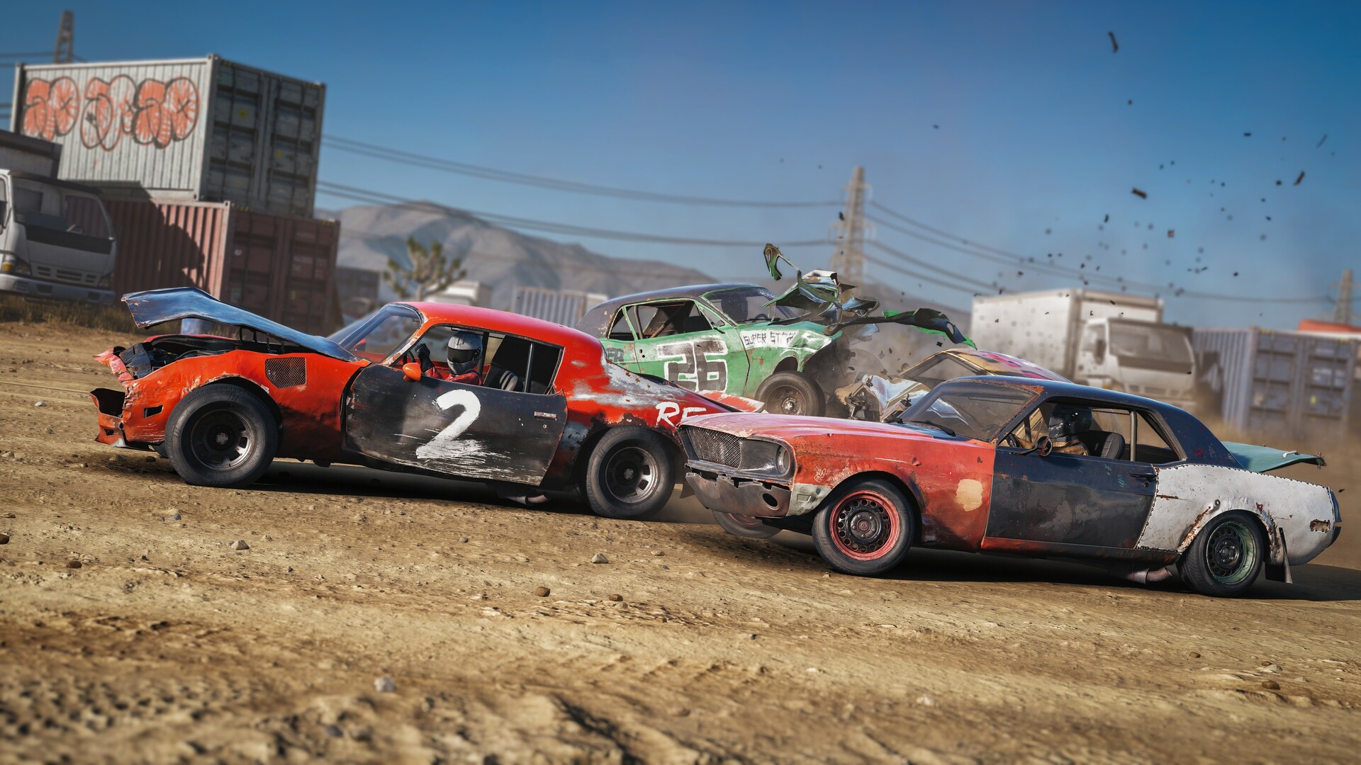 نمایی از بازی Wreckfest 2
